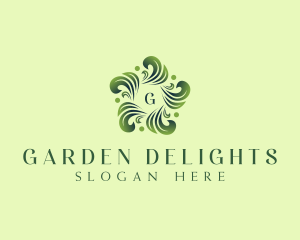 Healthy Organic Leaf  logo design