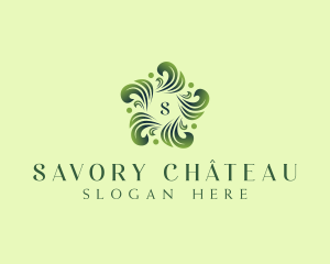 Healthy Organic Leaf  logo design