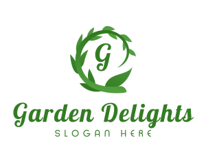 Leaf Vine Garden logo design