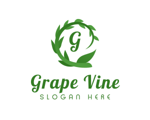 Leaf Vine Garden logo design