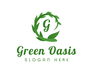 Leaf Vine Garden logo design