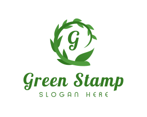 Leaf Vine Garden logo design