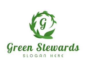 Leaf Vine Garden logo design