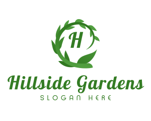 Leaf Vine Garden logo design