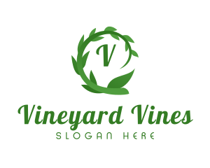 Leaf Vine Garden logo design