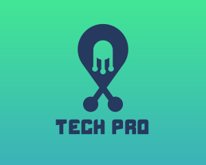 Tech Pin Location logo