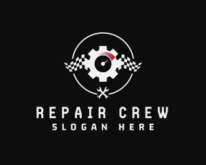 Racing Flag Auto Repair logo