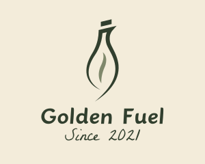 Green Organic Oil  logo design