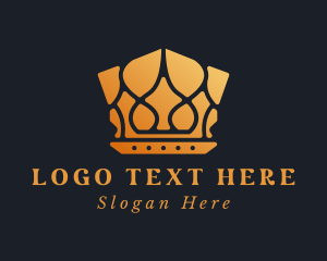 Deluxe Gold Crown logo