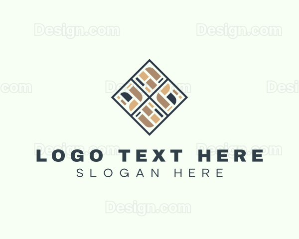 Tile Decor Renovation Logo