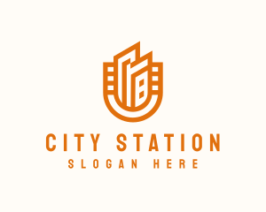 Urban City Tower logo design