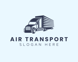 Forwarding Delivery Truck logo design