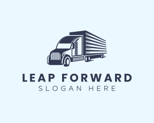 Forwarding Delivery Truck logo design