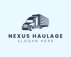 Forwarding Delivery Truck logo design