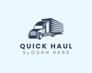 Forwarding Delivery Truck logo design