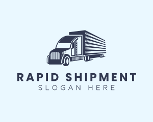 Forwarding Delivery Truck logo design