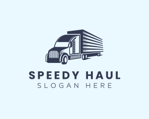 Forwarding Delivery Truck logo design