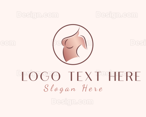 Woman Sexy Body Curve Logo