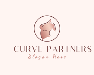 Woman Sexy Body Curve logo design