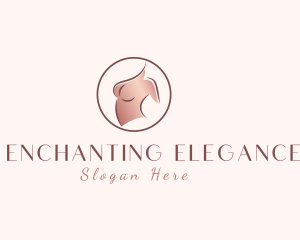 Woman Sexy Body Curve logo design