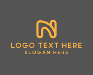 Generic Business Brand Letter N logo