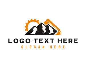 Mountain Backhoe Excavator logo