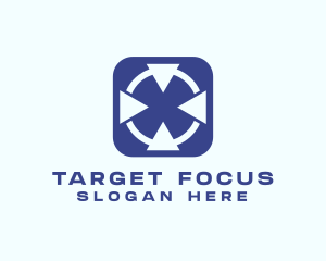 Mobile Target App logo design