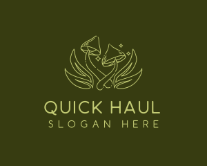 Magical Organic Mushroom  Logo