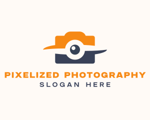 Multimedia Camera Photographer logo design