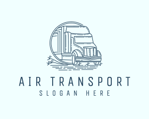 Trucking Cargo Business logo design