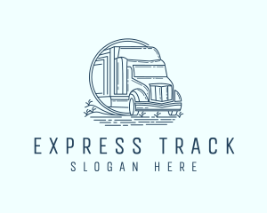 Trucking Cargo Business logo design