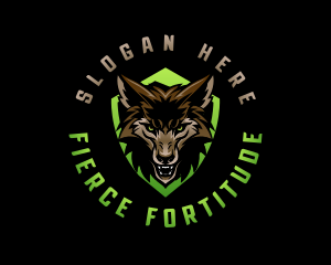 Wolf Fox Fierce logo