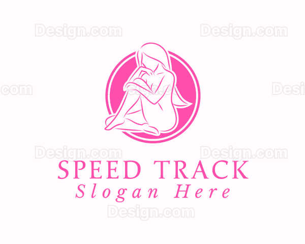 Sexy Woman Model Logo