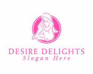 Sexy Woman Model logo