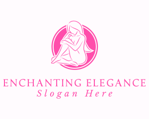 Sexy Woman Model logo design