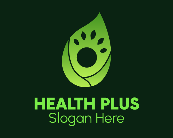 Vegetarian logo example 2