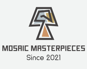 Mosaic Lamp Furniture logo design