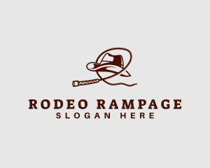 Western Cowboy Rodeo logo design