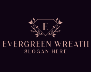 Floral Wreath Garden logo design