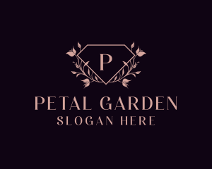 Floral Wreath Garden logo design