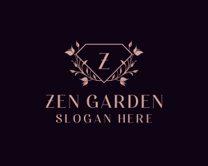 Floral Wreath Garden logo design