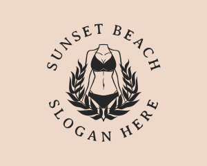 Bikini Womenswear Lingerie logo design