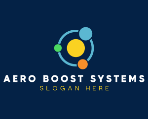 Simple Solar System logo design