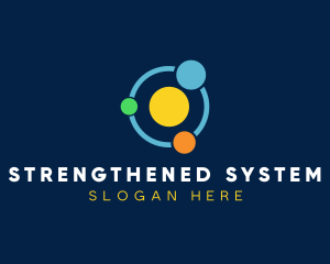 Simple Solar System logo design