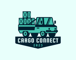 Cargo Shipment Trucking logo design