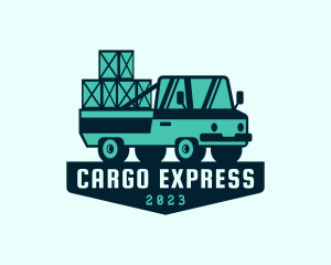 Cargo Shipment Trucking logo design