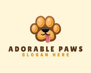 Doggy Paw Pet logo design