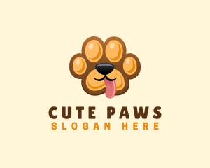 Doggy Paw Pet logo design