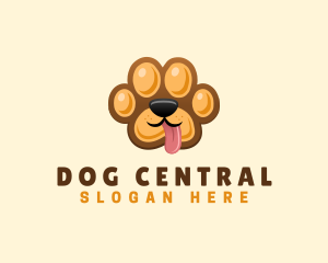 Doggy Paw Pet logo design