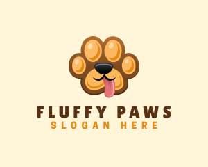 Doggy Paw Pet logo design